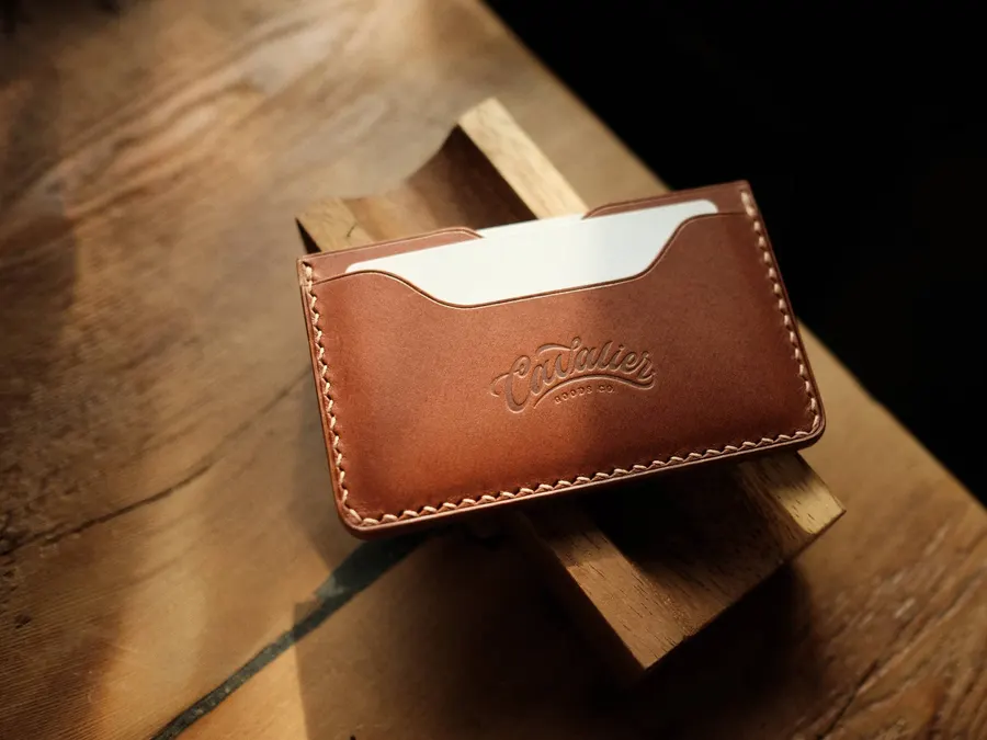 A Cavalier Goods Co. minimalist wallet