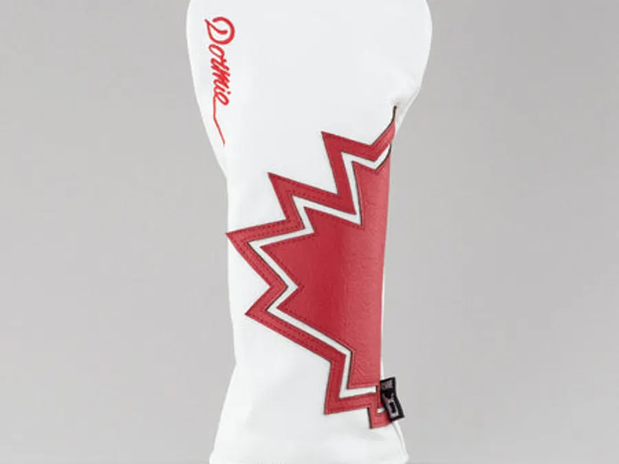 A Dormie Workshop Maple Leaf driver headcover