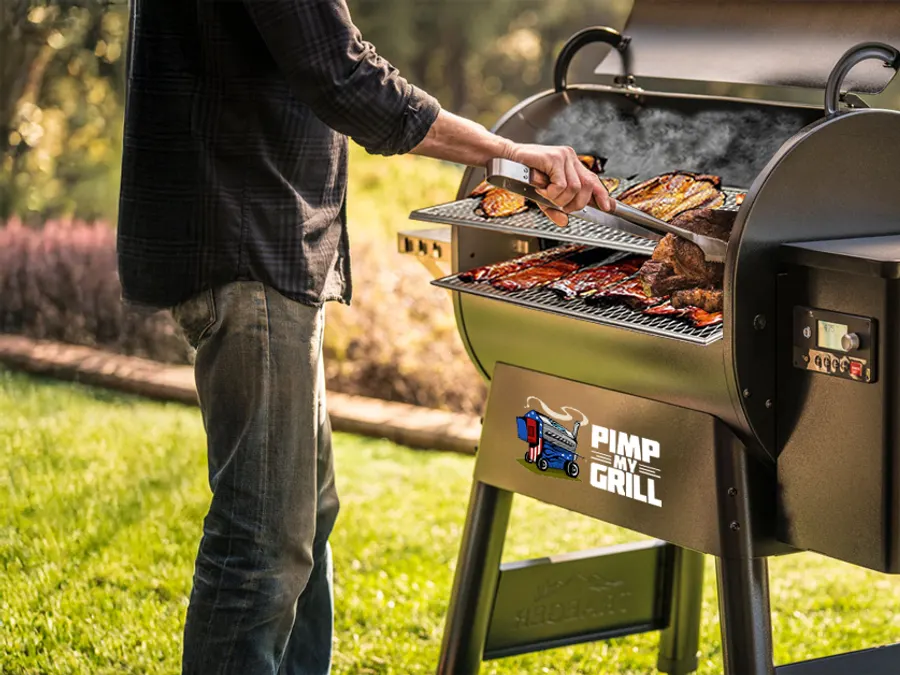 A Pimp My Grill upgrade for his specific setup