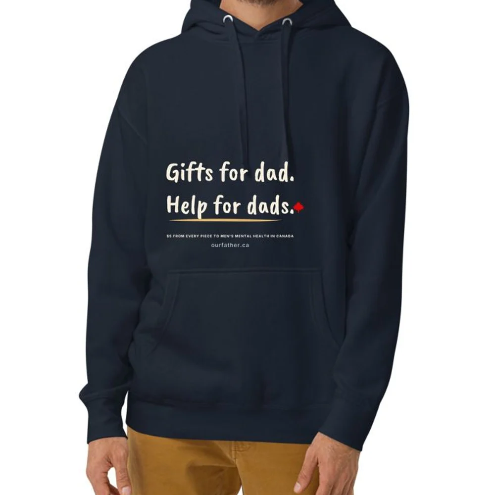 Gifts for Dad. Help for Dads. premium hoodie