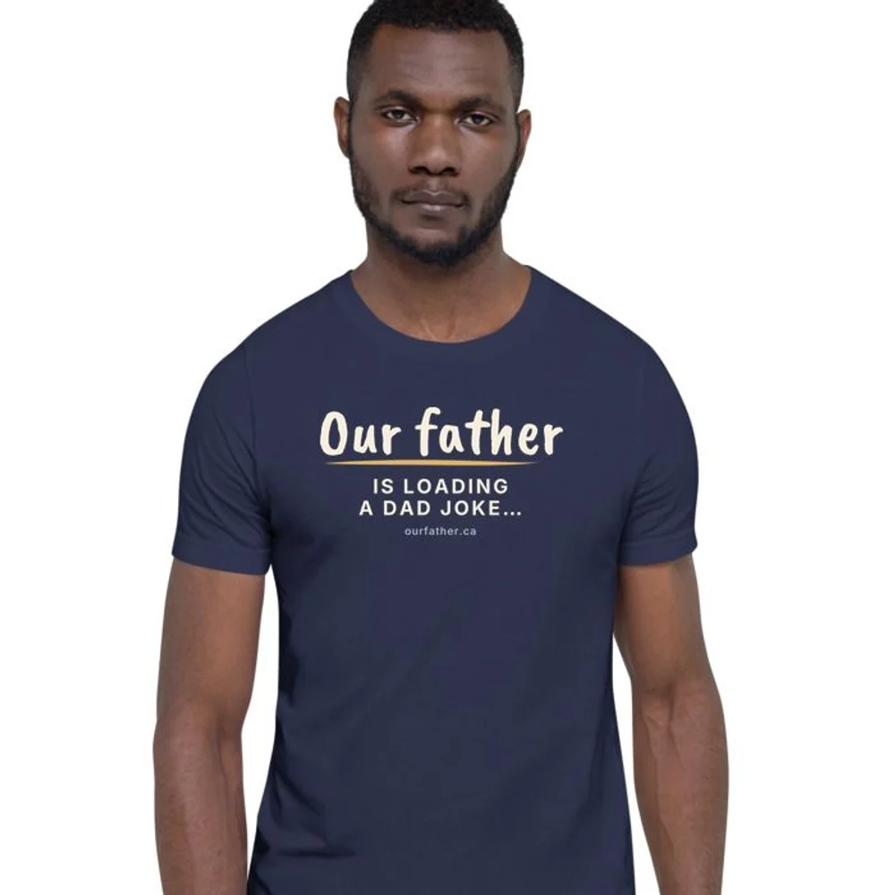 Loading a Dad Joke tee